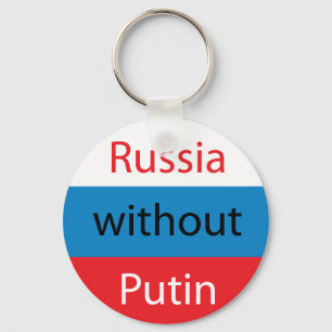 Russia without Putin Key Ring