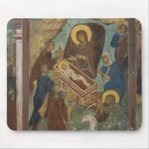 Russia, Yaroslavl, fresco in Cathedral of St. 2 Mouse Mat
