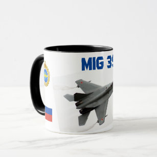 Russian Air Force Mig 35 Collectable Mug