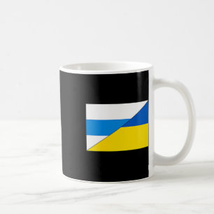 Russian Anti-war Flag Ukraine Flag Net Voyne No To Coffee Mug