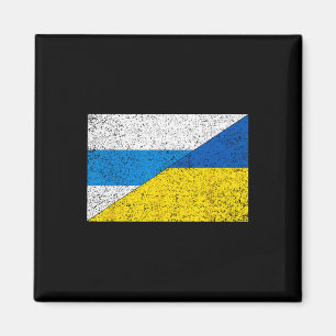 Russian Anti-war Flag Ukraine Flag Net Voyne No To Magnet