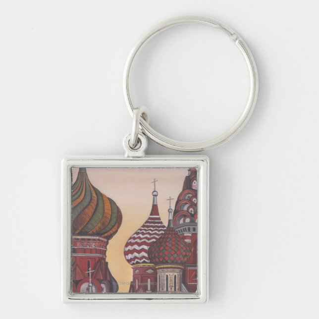 Russian Architecture Key Ring (Front)