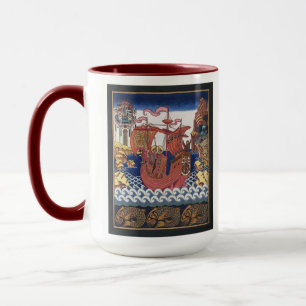 RUSSIAN ART NOVEAU MUG