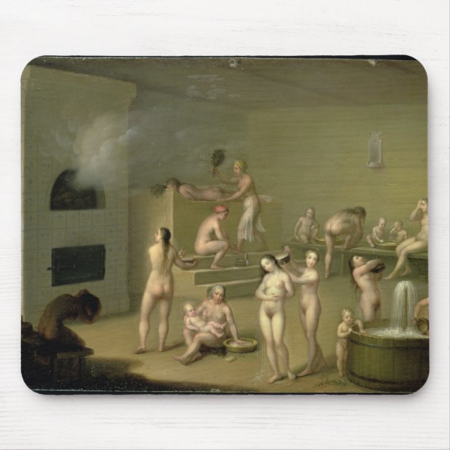 Russian Bath, 1825 Mouse Mat (Front)