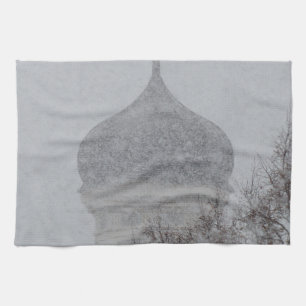 Russian Blizzard Tea Towel