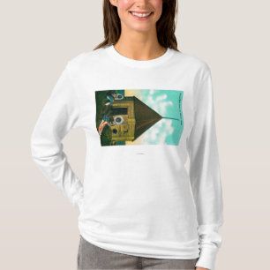 Russian Block House in St. Michael, Alaska T-Shirt