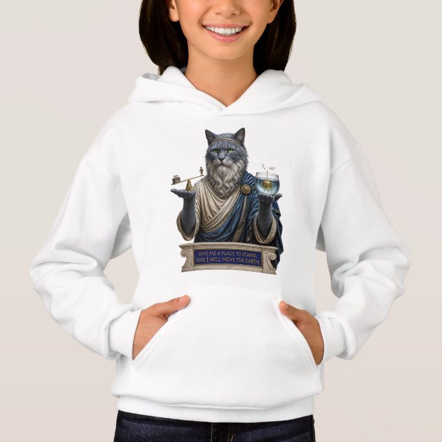 Russian Blue Archimedes Cat (Front)