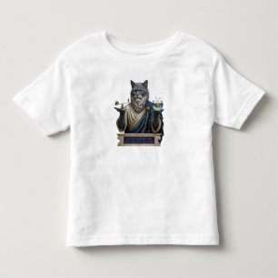 Russian Blue Archimedes Cat Toddler T-Shirt