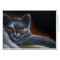 RUSSIAN BLUE CAT CUSTOMIZE CARD