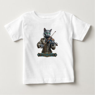 Russian Blue Cat Of The Timeless Serenissima Baby T-Shirt