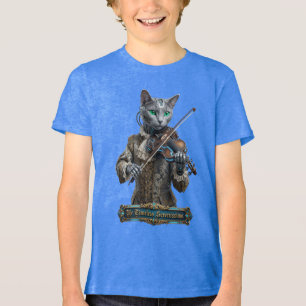 Russian Blue Cat Of The Timeless Serenissima Tri-Blend Shirt