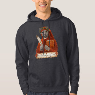 Russian Blue Dante Alighieri Cat Hoodie