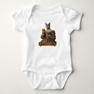 Russian Blue Lucrezia de Médici Cat Baby Bodysuit
