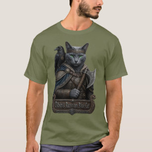 Russian Blue Noble Odin’s Cat T-Shirt