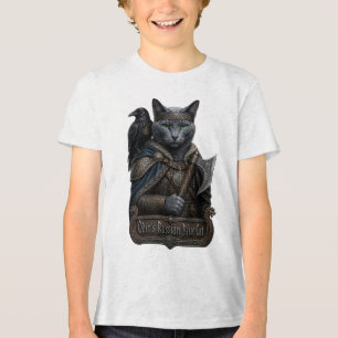 Russian Blue Noble Odin’s Cat Tri-Blend Shirt