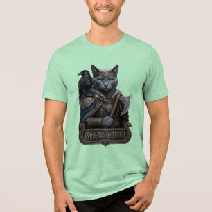 Russian Blue Noble Odin’s Cat Tri-Blend Shirt
