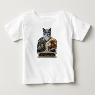 Russian Blue Plato Cat Baby T-Shirt