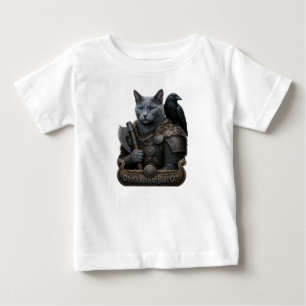 Russian Blue Veteran Odin’s Cat Baby T-Shirt