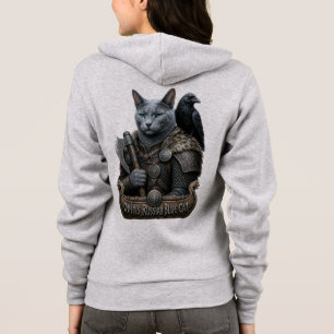 Russian Blue Veteran Odin’s Cat Hoodie