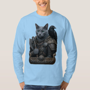 Russian Blue Veteran Odin’s Cat T-Shirt