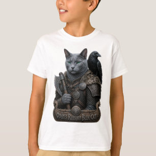 Russian Blue Veteran Odin’s Cat T-Shirt