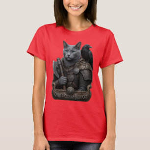 Russian Blue Veteran Odin’s Cat T-Shirt