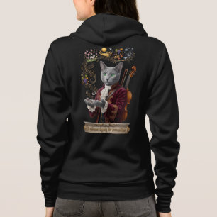 Russian Blue Vivaldi Cat: A Vibrant Legacy Hoodie