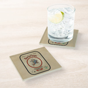 Russian Bogatyr Beer Glass Coaster