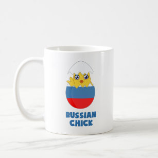 Russian Chick, a Girl from Russia Coffee Mug