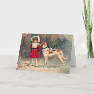 Russian Christmas Holiday Card