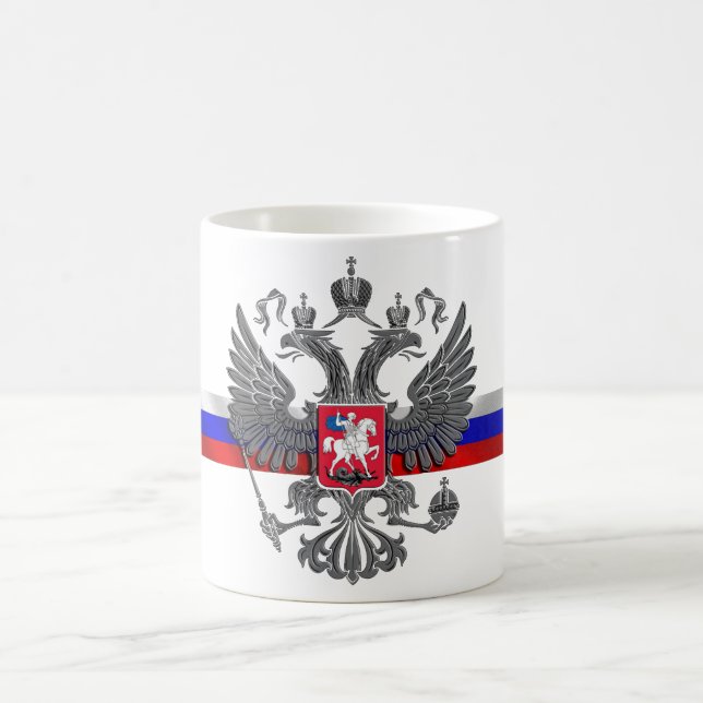Russian Coat of arms Coffee Mug (Center)