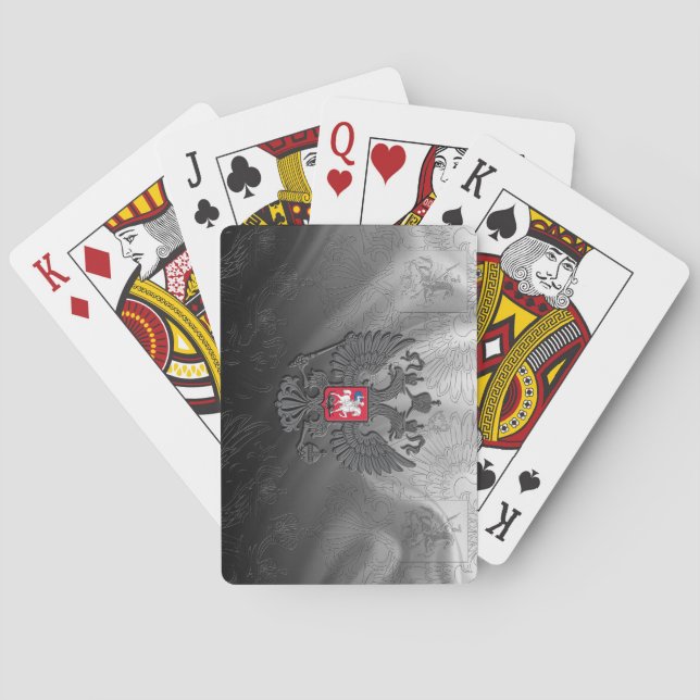 Russian Coat of arms Playing Cards (Back)