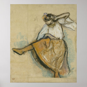 Russian Dancer by Edgar Degas Poster