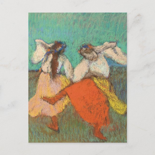 Russian Dancers Edgar Degas Postcard (Front)