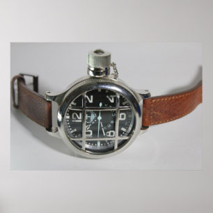 Russian Diver watch Poster