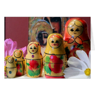 Russian Doll Card