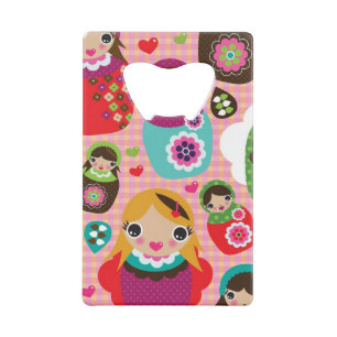Russian doll illustration background