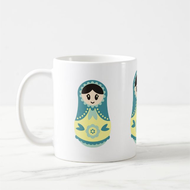 Russian Doll Mug (Left)