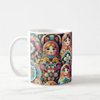 Russian Doll Nesting Doll Mug
