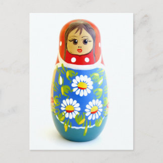 Russian Doll Postcard