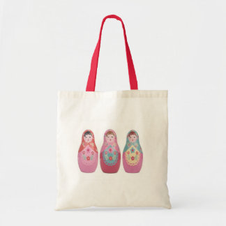 russian doll tote bag