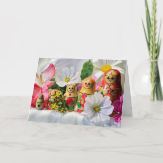 Russian Dolls Card