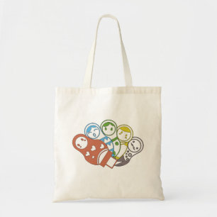 Russian Dolls   Colorful   Tote bag