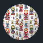 russian dolls dartboard<br><div class="desc">"Russian Dolls"moskova, "nesting dolls", "Russian nesting dolls", babushka, Matryoshka, ussr, "blonde dolls", "blonde dolls"Russian


, ,  Dolls, Russia, cute dolls, </div>