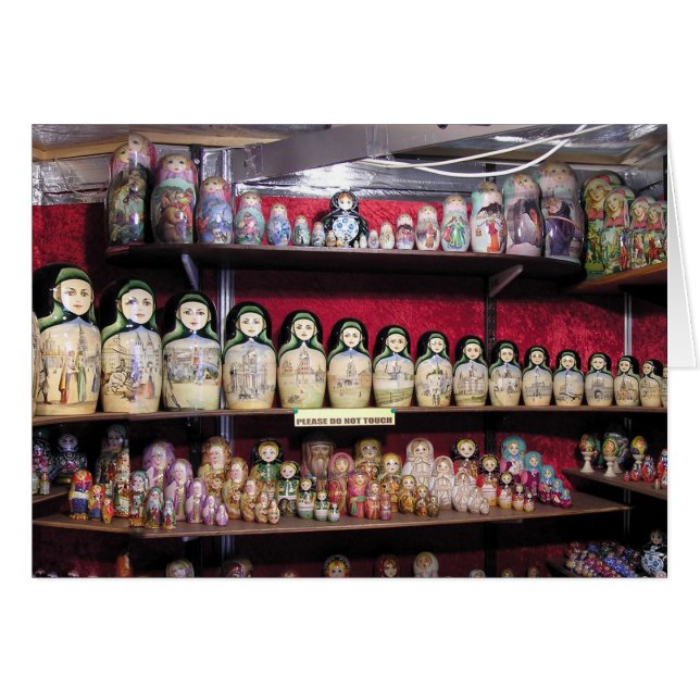 Russian Dolls in a Row (Front Horizontal)