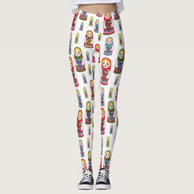 Russian Dolls leggings (Front)