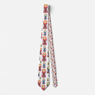Russian Dolls menswear mens necktie neck tie