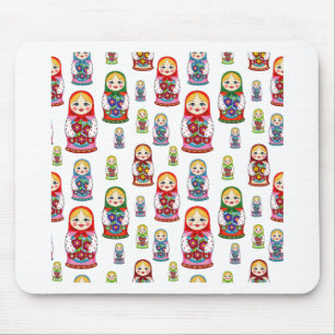 russian dolls mouse mat