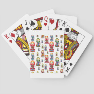 russian dolls playing cards