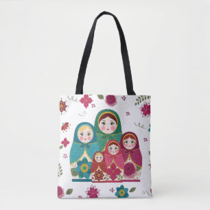 Russian Dolls Tote Bag